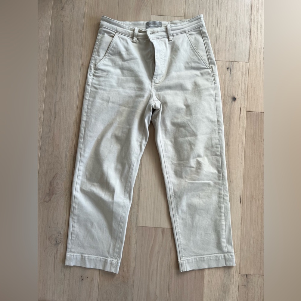 Everlane cropped straight regular pants